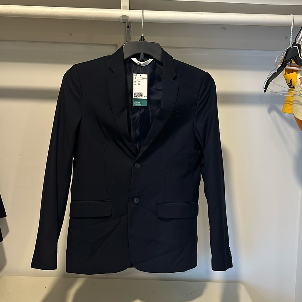 H&M - Boys Navy Blazer - Size 20 - NWT
